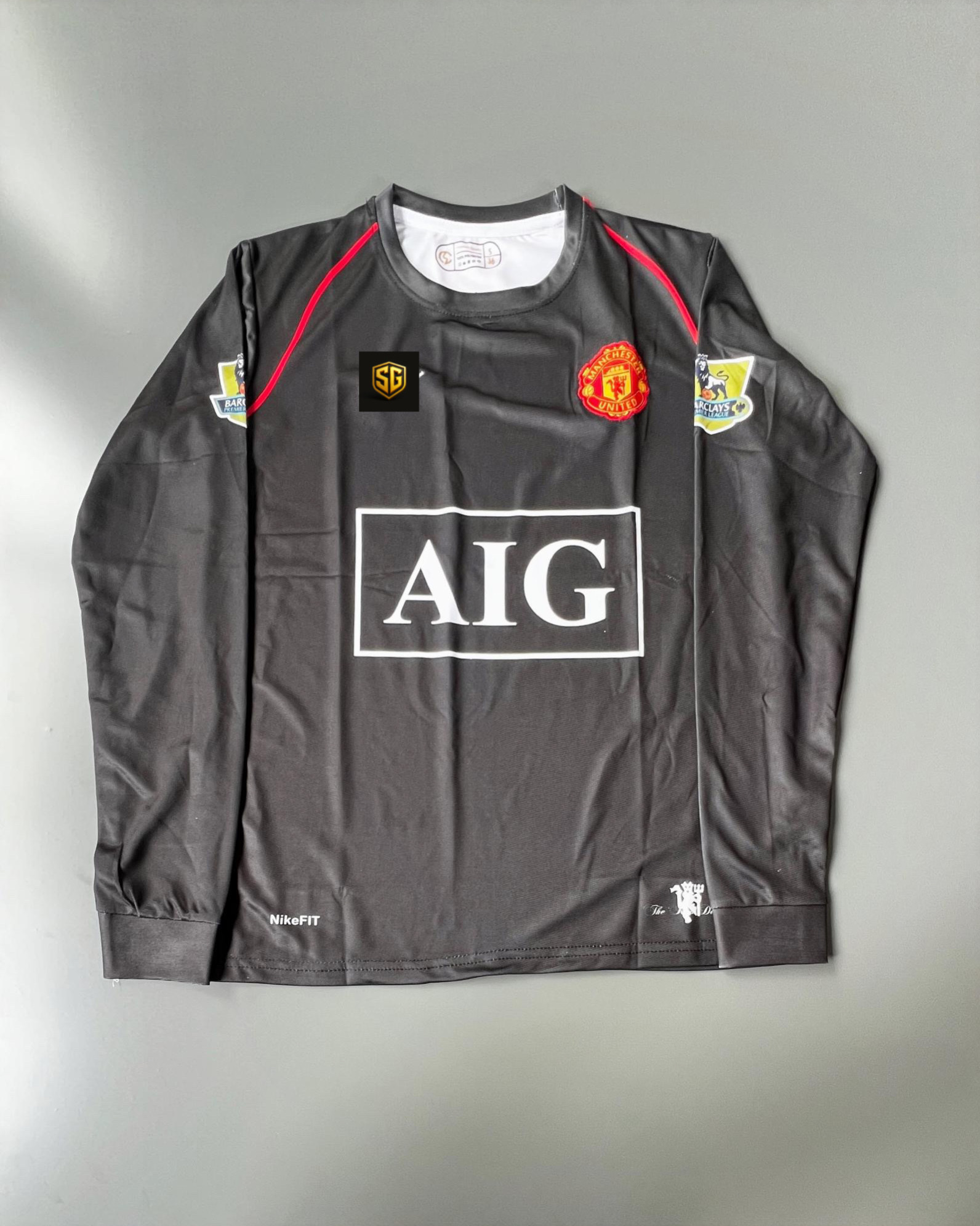 Manchester United away black 2008