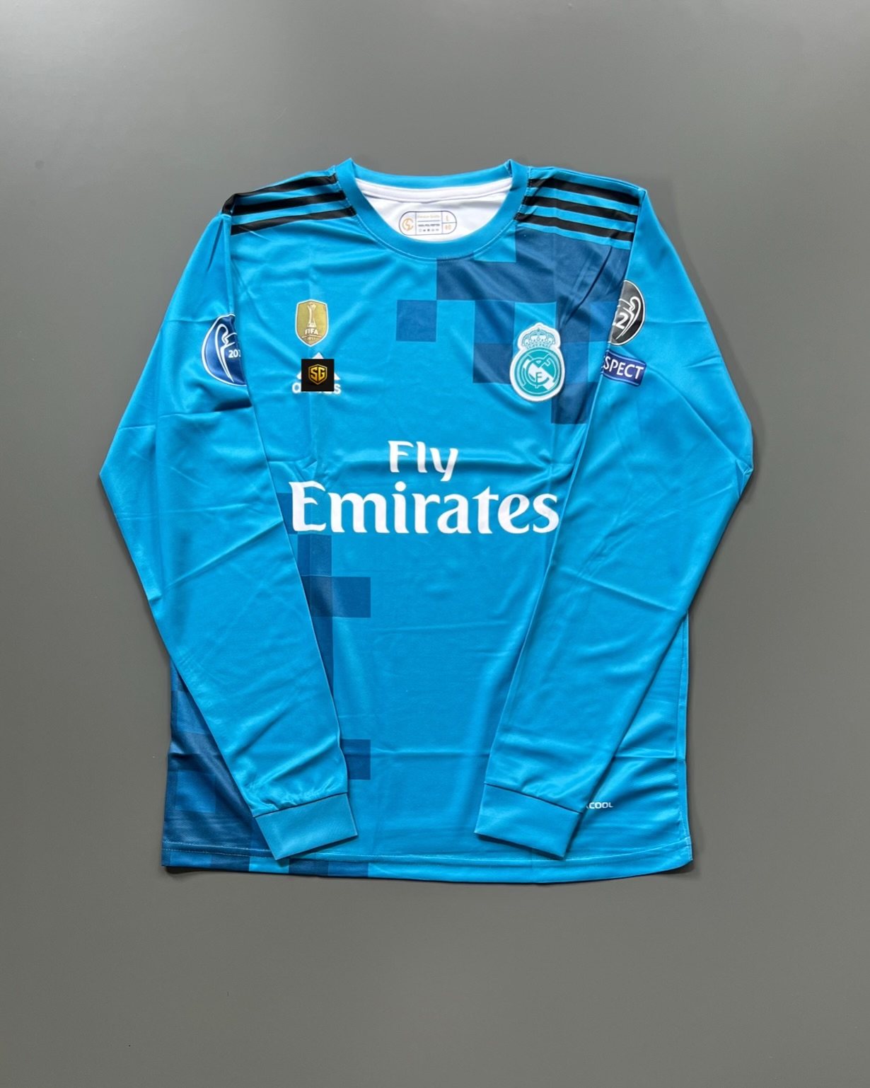 Real Madrid full sleeves away Ronaldo 7 2017/18