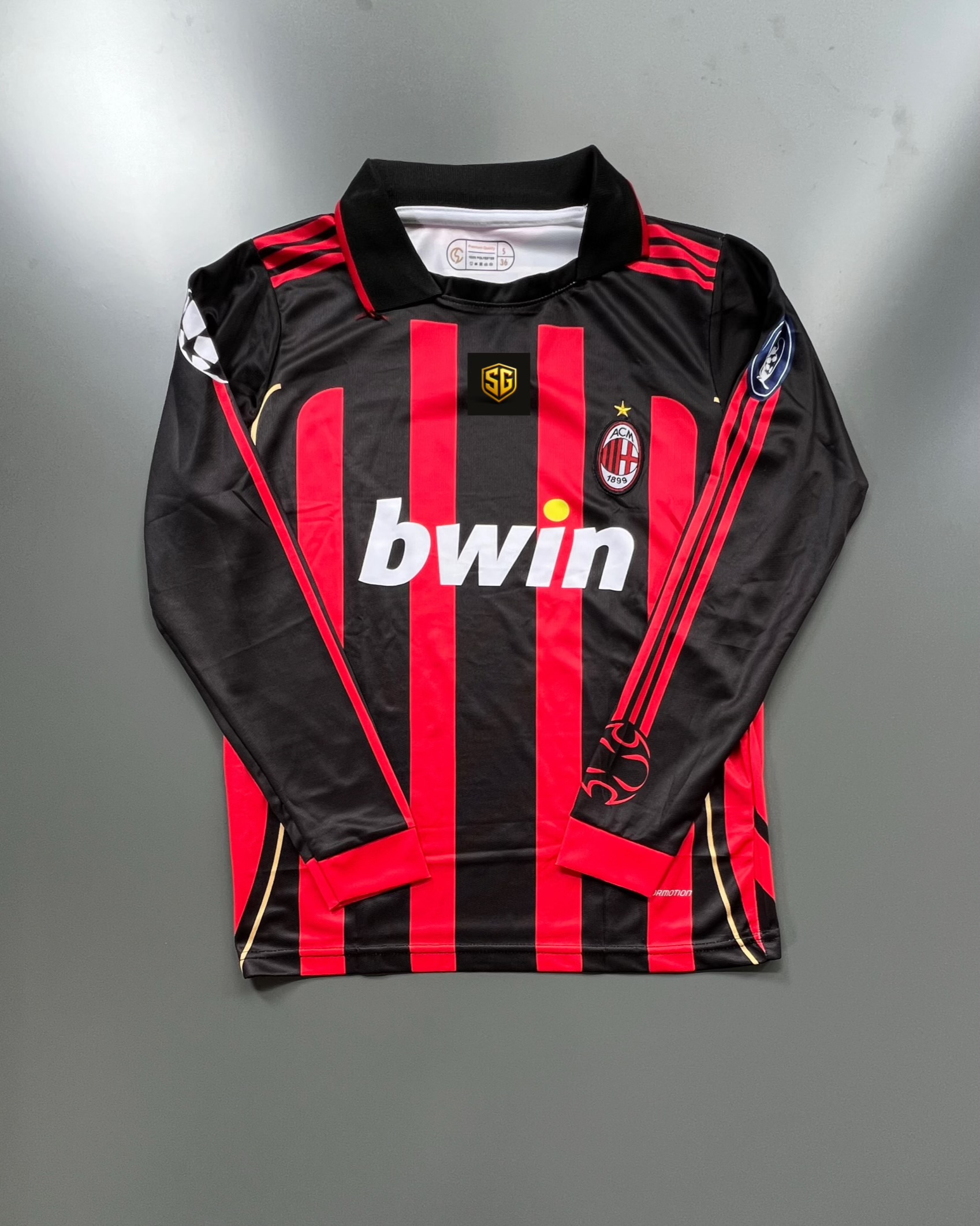 Ac Milan home full sleeves maldini 3