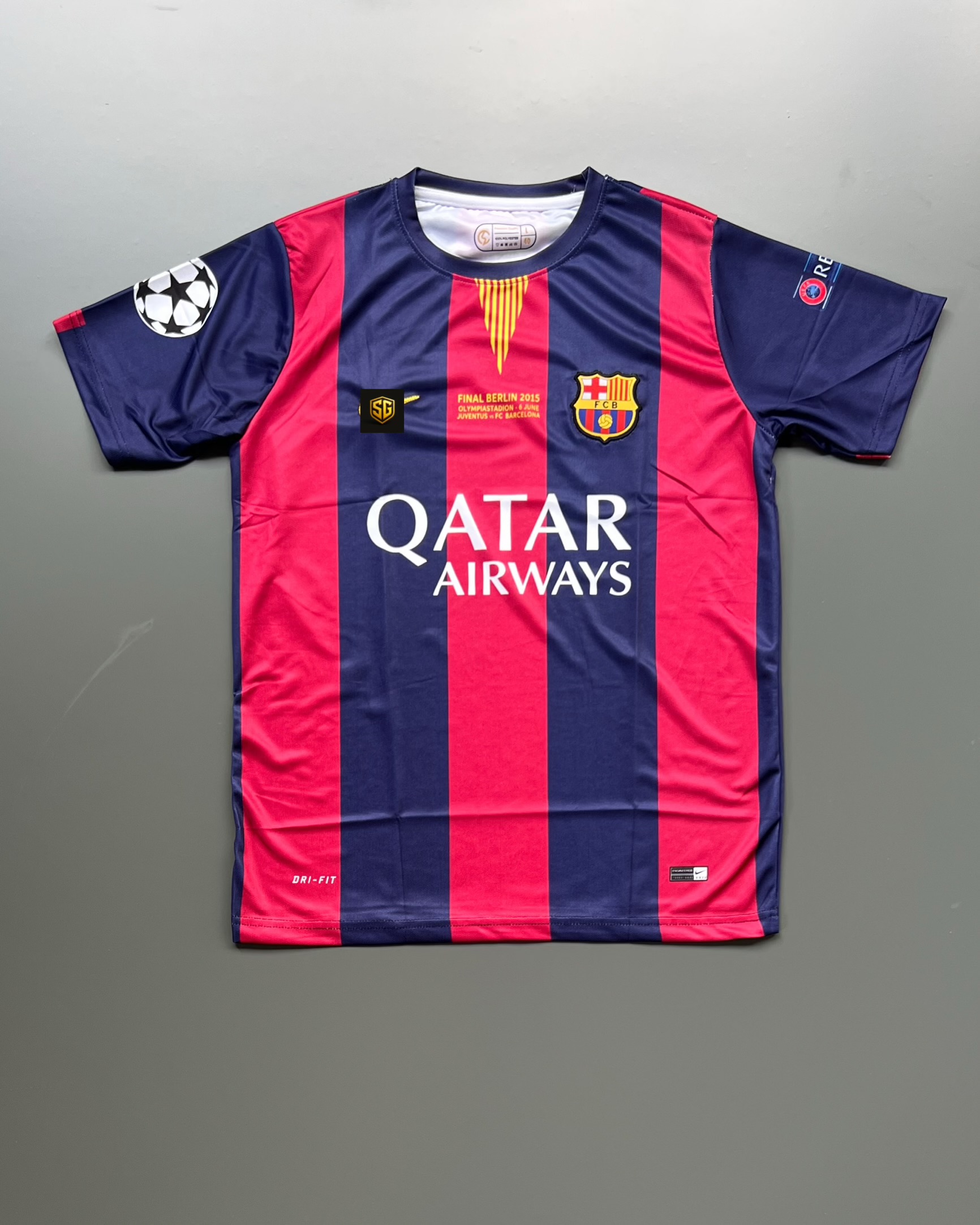 Barcelona neymar retro half sleeves retro 2014/15