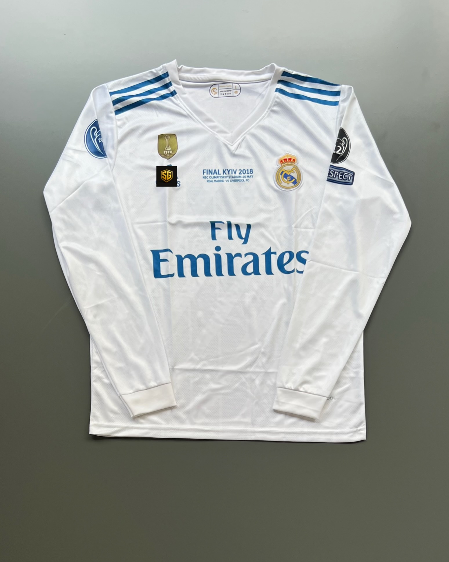 Real Madrid home  full sleeves Ronaldo 7 2018 
