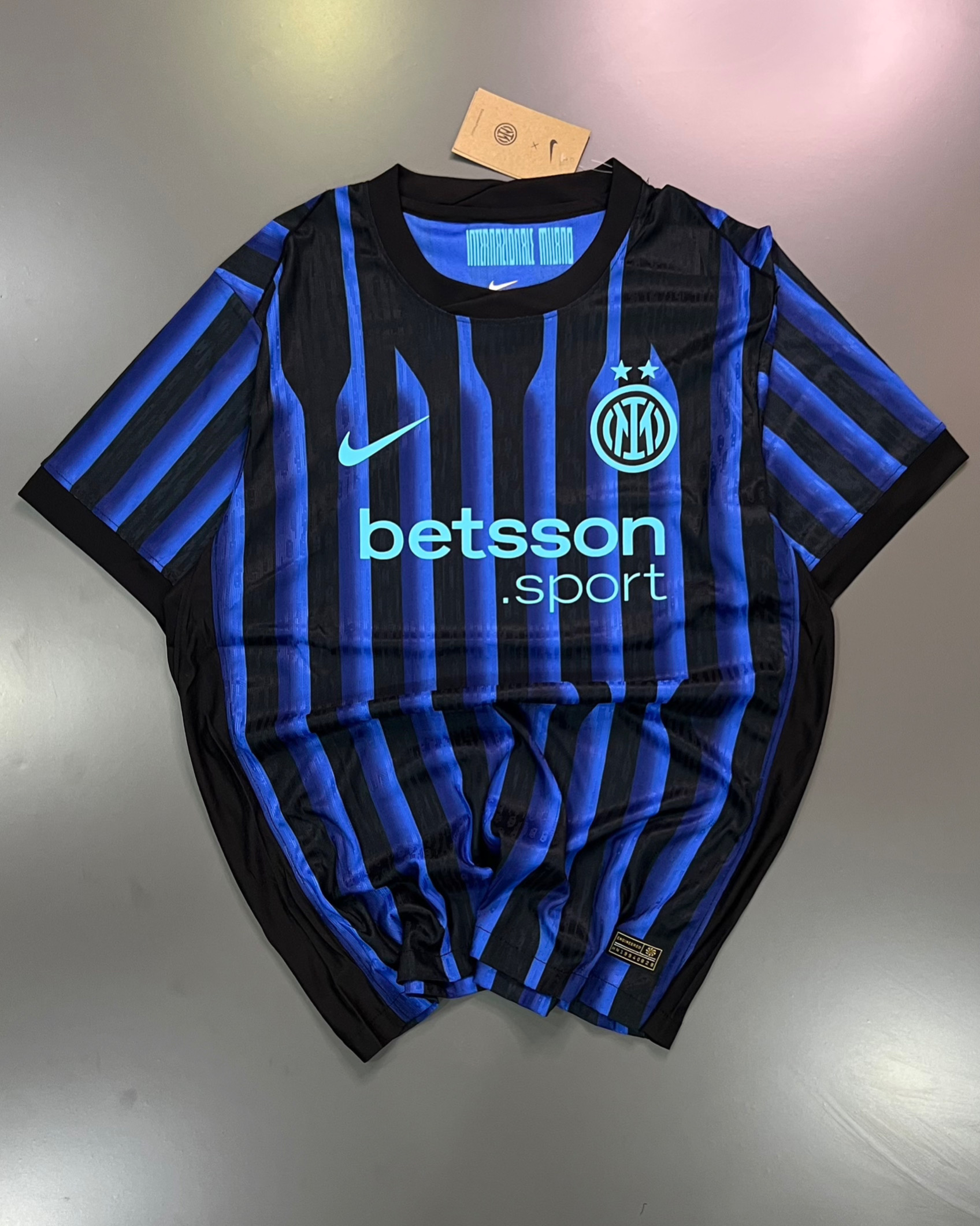 Inter Milan home jersey player version 2025/26